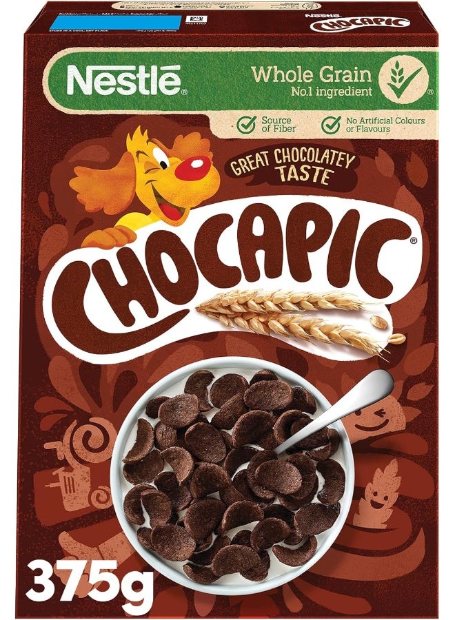 Chocapic Nestlé Chocapic Chocolate Breakfast Cereal, Whole Grain, 375g - Image 1
